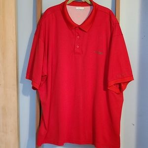 Columbia PFG Red Polo